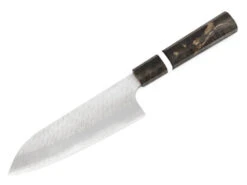 Allzweckmesser SPG2 Migaki Tsuchime Santoku 180, Birke -Qualitätsladen Für Geschirr allzweckmesser spg2 migaki tsuchime santoku 180 1
