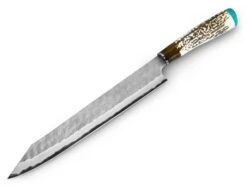 AS Kiritsuke Sujihiki 255 Tsuchime, Kadzuno-gara -Qualitätsladen Für Geschirr as kiritsuke sujihiki 255 tsuchime kadzuno gara 1