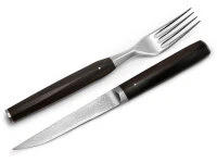 Besteck-Set WAKISASHI, Damastmesser Mit Gabel