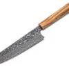 Damastmesser Bunka 170 SG2, 63 Lagen, Olive -Qualitätsladen Für Geschirr damastmesser bunka 170 sg2 63 lagen olive