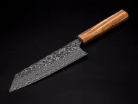 Damastmesser Bunka 170 SG2, 63 Lagen, Olive 10 Damastmesser Bunka 170 SG2, 63 Lagen, Olive – Bild 8