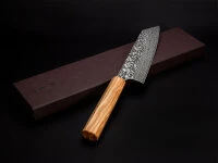 Damastmesser Bunka 170 SG2, 63 Lagen, Olive 11 Damastmesser Bunka 170 SG2, 63 Lagen, Olive – Bild 9