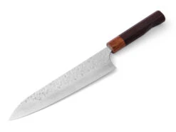Damastmesser Gyuto 210 Rose Ebony, 35 Lagen -Qualitätsladen Für Geschirr damastmesser gyuto 210 rose ebony 35 lagen 1
