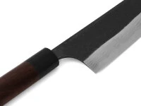 Damastmesser Gyuto 240 Kuroshiage Nami, 12 Lagen 5 Damastmesser Gyuto 240 Kuroshiage Nami, 12 Lagen – Bild 3