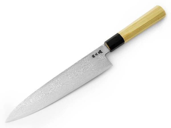 Damastmesser Gyuto 240, Silver Steel 12 Damastmesser Gyuto 240, Silver Steel – Bild 10