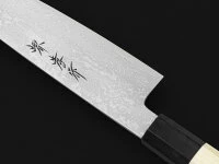 Damastmesser Gyuto 240, Silver Steel 9 Damastmesser Gyuto 240, Silver Steel – Bild 7