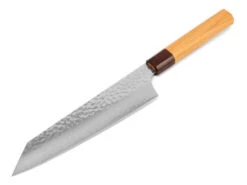 Damastmesser Kengata Gyuto 190, VG-10, Hammerschlag -Qualitätsladen Für Geschirr damastmesser kengata gyuto 190 vg 10 hammerschlag 1