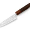 Damastmesser Petty 120 Rose Ebony, 35 Lagen -Qualitätsladen Für Geschirr damastmesser petty 120 rose ebony 35 lagen
