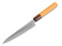 Damastmesser Petty 150, VG-10, Hammerschlag