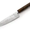 Damastmesser Santoku 165 White Ebony, 35 Lagen -Qualitätsladen Für Geschirr damastmesser santoku 165 white ebony 35 lagen