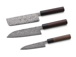 Damastmesser Set Santoku II -Qualitätsladen Für Geschirr damastmesser set santoku ii 1