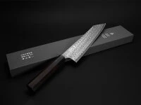 Damastmesser SPG2 Kiritsuke Gyuto 240, 49 Lagen 11 Damastmesser SPG2 Kiritsuke Gyuto 240, 49 Lagen – Bild 9