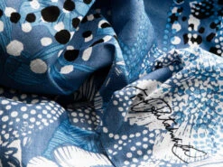 Furoshiki Kukka, Blau, 90 X 90 Cm -Qualitätsladen Für Geschirr furoshiki kukka blau 90 x 90 cm 1