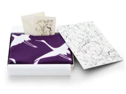 Geschenkset Chiyogami Mit Furoshiki Kuren L, Lila -Qualitätsladen Für Geschirr geschenkset chiyogami mit furoshiki kuren l lila 1