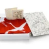 Geschenkset Chiyogami Mit Furoshiki Kuren L, Rot