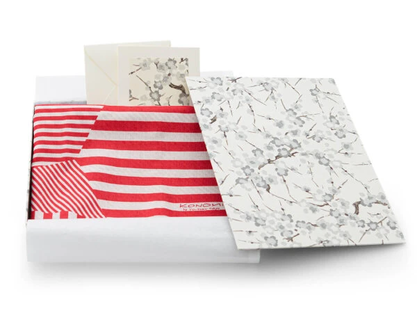 Geschenkset Chiyogami Mit Furoshiki Sutorippu 11 Geschenkset Chiyogami Mit Furoshiki Sutorippu – Bild 9