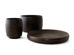 Geschirr-Set Turari Wan Sara Schwarz -Qualitätsladen Für Geschirr geschirr set turari wan sara schwarz 1