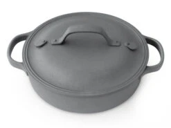 Gusseisen Topf OIGEN, Flach, 24 Cm -Qualitätsladen Für Geschirr gusseisen topf oigen flach 24 cm 1