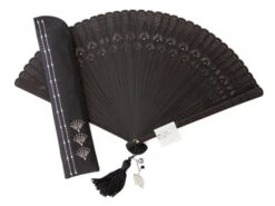 Handfächer Raundo Nidoru Sensu, Schwarz, Für Herren -Qualitätsladen Für Geschirr handfaecher raundo nidoru sensu schwarz fuer herren 1