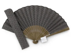 Handfächer Seikaiha, Blau -Qualitätsladen Für Geschirr handfaecher seikaiha blau 1