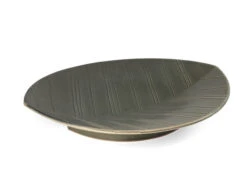 HAZARA Leaf Banryoku, Servierplatte L, Grün 11 HAZARA Leaf Banryoku, Servierplatte L, Grün -Qualitätsladen Für Geschirr hazara leaf banryoku servierplatte gruen 1