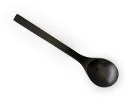 Holzlöffel Supun, Schwarz 4 Holzlöffel Supun, Schwarz – Bild 2