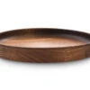 Holztablett Sen, Ø 30 Cm, Braun -Qualitätsladen Für Geschirr holztablett sen o 30 cm braun