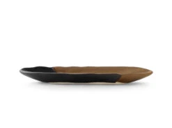 Japanische Servierschale Sou, Schwarz-gold, 2 Größen -Qualitätsladen Für Geschirr japanische servierschale sou schwarz gold 2 groessen 1