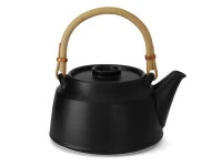 Japanische Teekanne T.Kato, Schwarz
