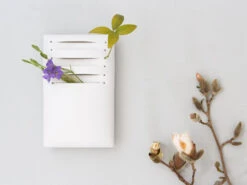 Japanische Vase Act/ Slit, Weiß -Qualitätsladen Für Geschirr japanische vase act slit weiss 1