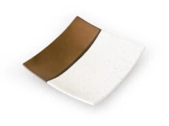 Japanischer Teller Sou, Weiß-gold, 2 Größen -Qualitätsladen Für Geschirr japanischer teller sou weiss gold 2 groessen 1