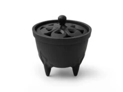 Japanisches Räuchergefäß Sakura, Gusseisen Schwarz -Qualitätsladen Für Geschirr japanisches raeuchergefaess sakura gusseisen schwarz 1