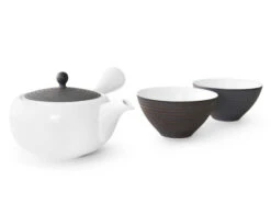 Japanisches Teeservice Sabi-sen Mon, 3-teilig -Qualitätsladen Für Geschirr japanisches teeservice sabi sen mon 3 teilig 1