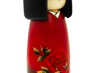 Kokeshi: Dekofigur Benibara 5 Kokeshi: Dekofigur Benibara – Bild 3