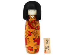 Kokeshi: Dekofigur Kantsubaki -Qualitätsladen Für Geschirr kokeshi dekofigur kantsubaki 1