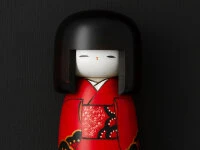 Kokeshi: Dekofigur Yorobkobi 8 Kokeshi: Dekofigur Yorobkobi – Bild 6