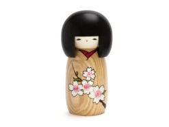 Kokeshi: Holzpuppe Sakura -Qualitätsladen Für Geschirr kokeshi holzpuppe sakura 1