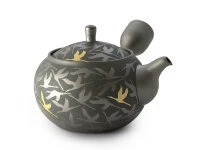 Kyusu Kintsuru Mitsukoshi, Banko Yaki 4 Kyusu Kintsuru Mitsukoshi, Banko Yaki – Bild 2