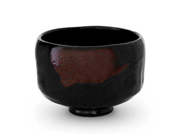 Matcha Schale Raku Schwarz, Kyoto Japan 10 Matcha Schale Raku Schwarz, Kyoto Japan – Bild 8