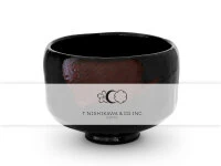 Matcha Schale Raku Schwarz, Kyoto Japan 9 Matcha Schale Raku Schwarz, Kyoto Japan – Bild 7