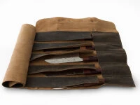 Messer-Tasche, Leder, Vintage-Style 7 Messer-Tasche, Leder, Vintage-Style – Bild 5