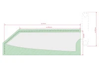 Messerhülle Bunka 185, Leder Vintage Schwarz 6 Messerhülle Bunka 185, Leder Vintage Schwarz – Bild 4