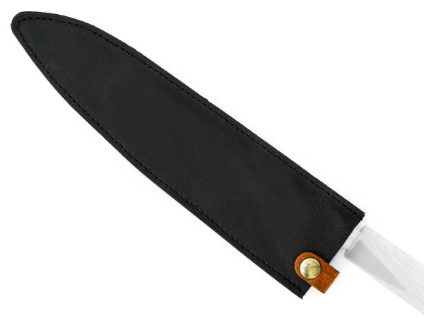 Messerhülle Leder Gyuto, Schwarz 10 Messerhülle Leder Gyuto, Schwarz – Bild 8