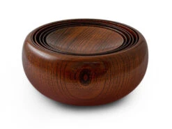 Oryoki Schalenset Braun -Qualitätsladen Für Geschirr oryoki schalenset braun 1