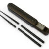 Premium Essstäbchen Set, Teilbar, Mit Ebenholz Case -Qualitätsladen Für Geschirr premium essstaebchen set teilbar mit ebenholz case