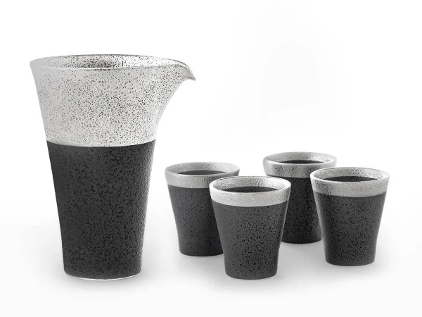 Sake Set Suzune S, 1 Karaffe, 4 Becher S 10 Sake Set Suzune S, 1 Karaffe, 4 Becher S – Bild 8