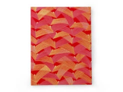 Japanbuch Tokyo Memo, Chiyogami Saitenspiel Auf Rot, 17 X 22 Cm -Qualitätsladen Für Geschirr tagebuch notizbuch japanisches chiyogami rot rivoli 1