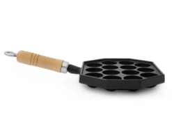 Takoyaki Pfanne 14, Holzgriff, IWACHU -Qualitätsladen Für Geschirr takoyaki pfanne 14 holzgriff iwachu 1