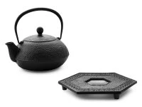 Teekanne, Wasserkessel Kombi-Modell NAMI AOMI, Iwachu, 0,65 L Mit Untersetzer 13 Teekanne, Wasserkessel Kombi-Modell NAMI AOMI, Iwachu, 0,65 L Mit Untersetzer – Bild 11