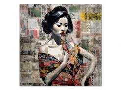 Wandbild Nihon No Pop Art #3, Farbig 1:1 -Qualitätsladen Für Geschirr wandbild nihon no poppu ato 3 farbig 1 1 17 1